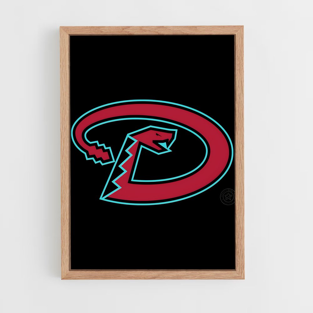 Poster Atlanta Thunderstorm – affiche Baseball (vue 4)